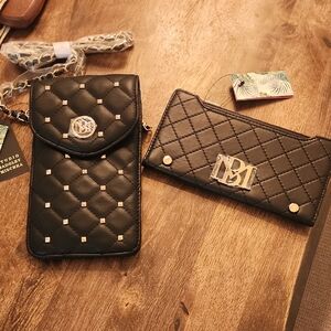 Badgley Mischka Wallett And Phone Carrier Crossbody .